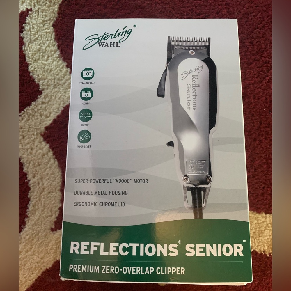 NIB Sterling Wahl Reflections Senior Premium Zero-Overlap Clipper